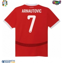 Ženski Nogometni dresi Avstrija Marko Arnautovic #7 Domači EP 2024 Kratek Rokav